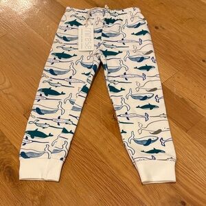 NWT Mirasa Boys Whale Patterned Kids Leggings Size 18M